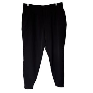 Primo Jogger Women XL Short Black NEW High‎ Waisted Activewear Pants golf
